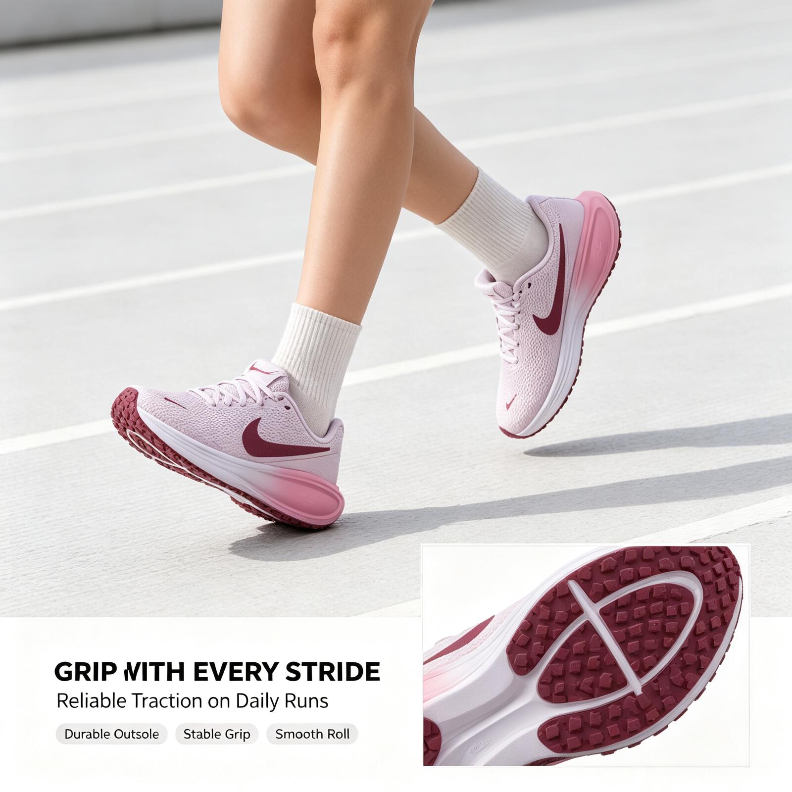 حذاء الجري الوردي للنساء من نا - مراجعة Women Shoes Running Nike وسعره