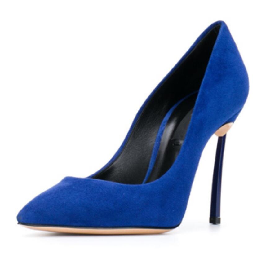 النساء أشار تو شفرة مضخات المع - مراجعة Court Heel Pointed وسعره