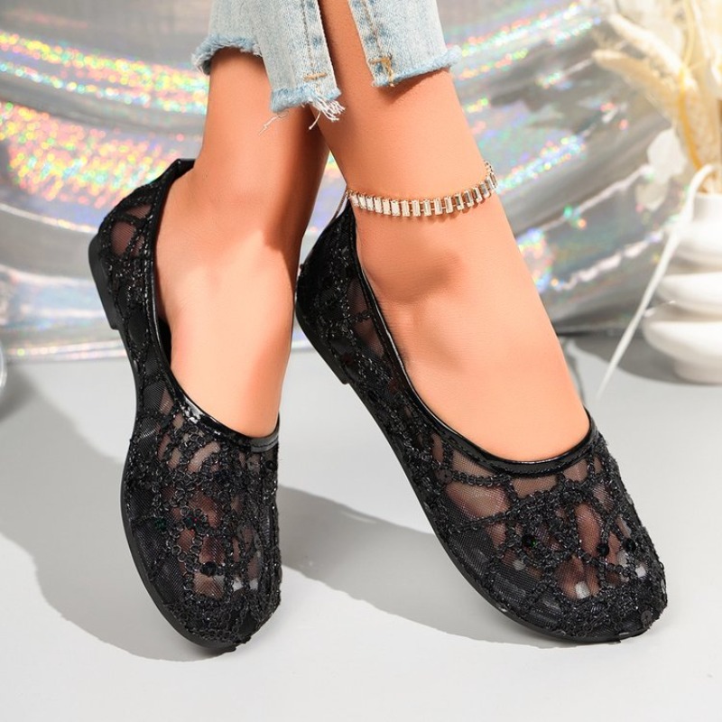 حذاء نسائي جديد شبكي مريح بمقد - مراجعة Women'S Shoes Clogs وسعره