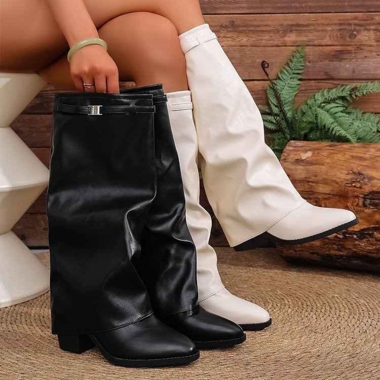 أحذية عالية الساق أوروبية وأمر - مراجعة Sock Boot Women وسعره